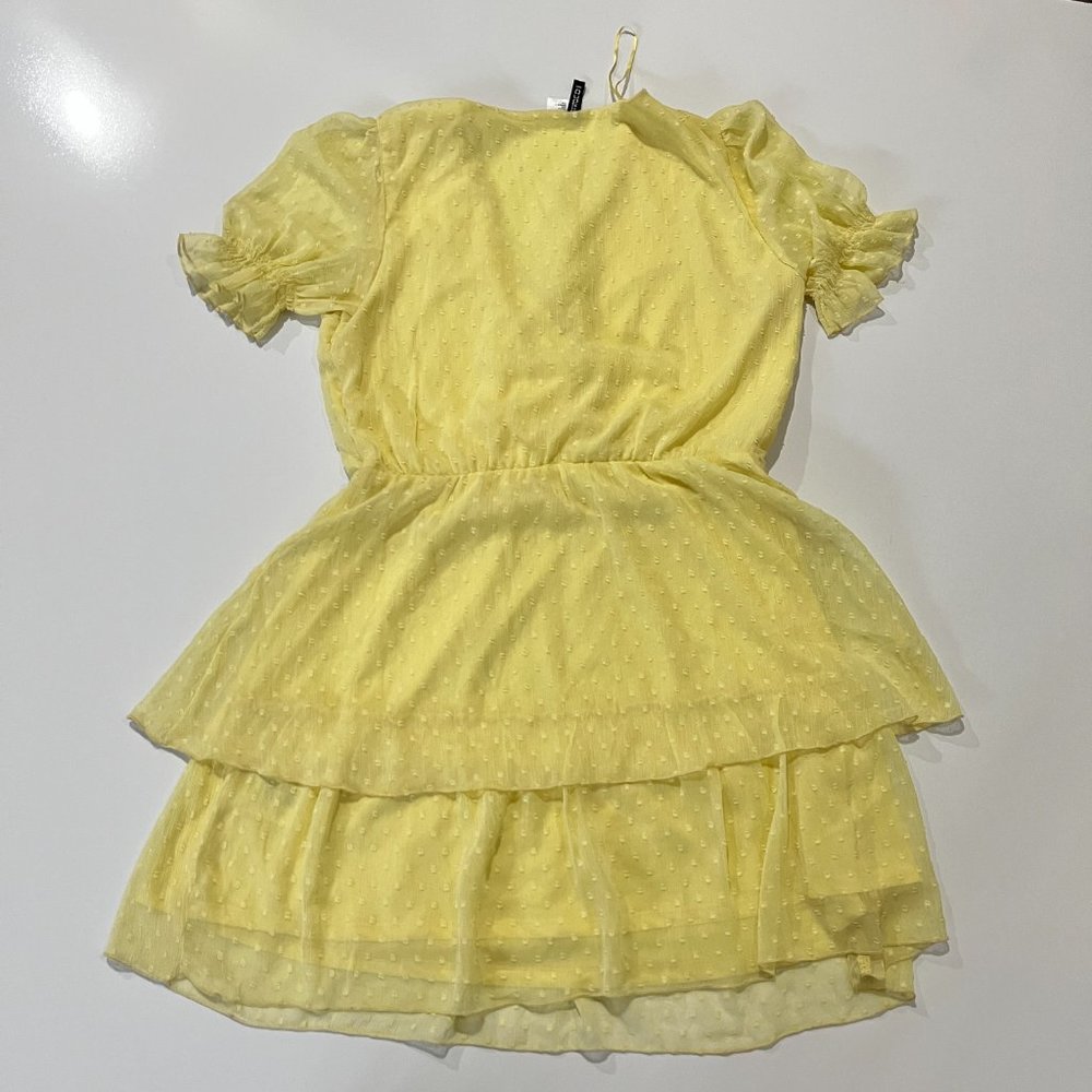 H&M Yellow Ruffle Dress - Picture 2 of 10